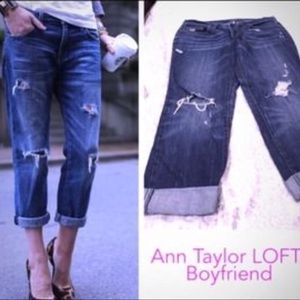 Ann Taylor Loft Boyfriend Jeans